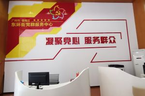 1xbet体育（中国）集团党支部书记陈文舒到东环街党群企综合服务中心参访交流